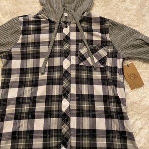 Eden and Olivia button down shirt